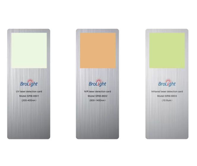 Aplicações do cartão de detecção de laser da série ﻿ SRM-66