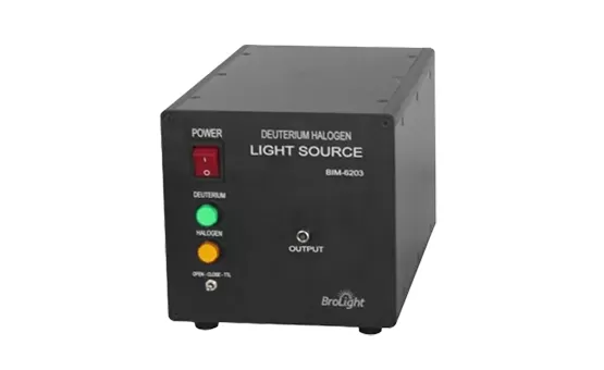 how does a deuterium light source work