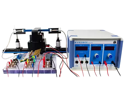 Aparelho de experimento de efeito Hall tipo P e N