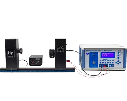 Aparelho de experimento de efeito fotoelétrico